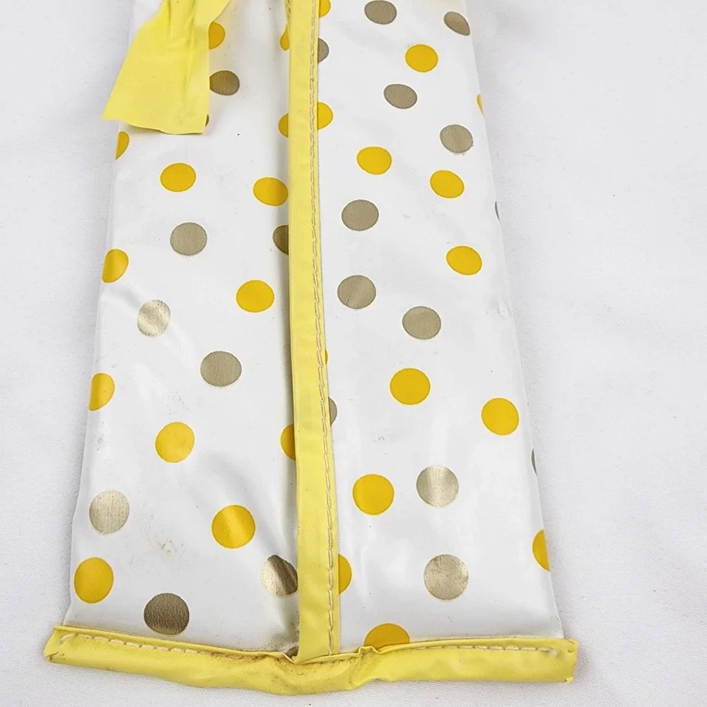 Vtg 1950s Baby Infant Bottle Warmer‎ Doll Face Insulated Vinyl 12 In zipper